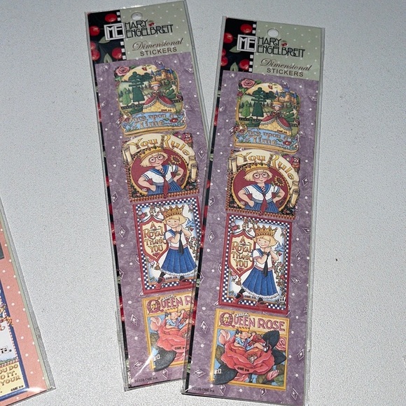 NWT Mary Engelbreit Dimensional Sticker 5 Piece Bundle - Picture 2 of 11
